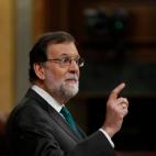 Rajoy replica la intervenci&oacute;n de Pedro S&aacute;nchez.