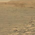 Imagen de la superficie de Marte tomada por el vehículo Curiosity de la NASA