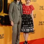 Junto a su esposo, Thomas Cohen, en el estreno de 'El lobo de Wall Street' en Londres, el pasado 9 de enero.