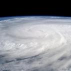 El tifón Haiyan retratado el 9 de noviembre por el astronauta Karen L. Nyberg desde la EEI.