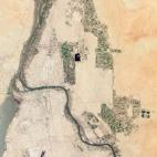 El satélite EO-1 captó esta imagen el 26 de abril justo donde confluyen las dos fuentes principales del río más largo del mundo: el Nilo Blanco y el Nilo Azul. La confluencia es en Jartum (Sudán), una ciudad de dos millones de habitantes aq...