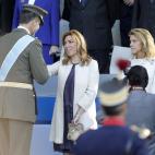 Es la primera mujer que preside la Junta de Andalucía.