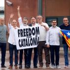 Los presos independentistas abandonan la cárcel de Lledoners