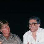 El actor estadounidense Robert Redford y 'Gabo', junto en La Habana.