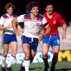 1980: España contra Inglaterra en la Eurocopa.