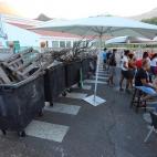Barricadas contra migrantes en Gran Canaria.