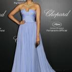 La actriz y modelo, durante una fiesta que la firma de joyas Chopard dio en Cannes, con motivo del 67º Festival de Cine de la ciudad francesa.