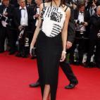 La actriz, vestida de Chanel, en la presentación de Gracia de Mónaco.
