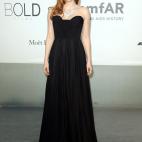 La actriz Jessica Chastain, con un vestido de Givenchy Couture.