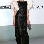 Milla Jovovich, con un vestido Chanel Couture de la colección de otoño 2012 Couture.