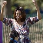 La primera dama de Estados Unidos, Michelle Obama, ocupa el octavo lugar de la lista.