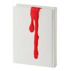 ¿Eso es sangre derramándose por tu libro o simplemente un marcapáginas de silicona? (Vía Connox.)
