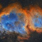 El astrofotógrafo Rick Stevenson lanzó esta fotografía de la SH2-199, también conocida como  la "Nebulosa del Alma," en diciembre. Esta nebulosa de emisión se encuentra a unos 6,500 años luz de la Tierra.