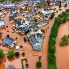 El municipio de Kordel, Alemania, inundado