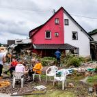 Muchos ciudadanos afectados se han visto obligados a abandonar sus viviendas tras la catástrofe natural