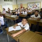 Leobardo Medina, en su escuela de Caracas. La foto es del 20 de junio de 2013.