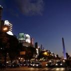 El Obelisco de Buenos Aires, ícono de la capital argentina.