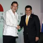 Reunión con el presidente de Paraguay, Horacio Cartes.