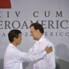Con el presidente de México.