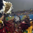 Aficionados de Ghana, durante un partido. (CARL DE SOUZA/AFP/Getty Images)