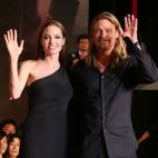 TOKYO, JAPAN - JULY 29: Actress Angelina Jolie and actor Brad Pitt attend the 'World War Z' Japan Premiere at Roppongi Hills on July 29, 2013 in Tokyo, Japan. The film will open on August 10 in Japan. (Photo by Ken Ishii/Getty Images for Param...