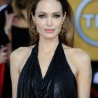 LOS ANGELES, CA - JANUARY 29: Actress Angelina Jolie arrives at the 18th Annual Screen Actors Guild Awards at The Shrine Auditorium on January 29, 2012 in Los Angeles, California. (Photo by Frazer Harrison/Getty Images)