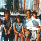Torra, con su esposa y sus hijos de viaje en Holanda