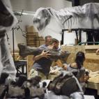La sala de dinosaurios del Museo de Ciencia Natural de Houston tuvo un costo de 85 millones de dólares y abrirá al público el próximo 2 de junio.
