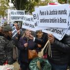Manifestaci&oacute;n ante el Tribunal Supremo en Madrid.