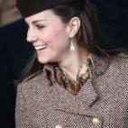 Las Navidades de la familia real británica. En la foto, Catalina Middleton (Foto de Chris Jackson/Getty Images)