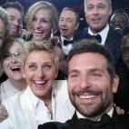 El gran selfie de los Oscars 2014, tuiteado por Ellen DeGeneres.
