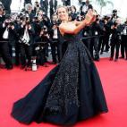 La modelo checa, en mayo en el Festival de Cannes.