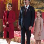 En la ceremonia del Tois&oacute;n de Oro, celebrada en el Palacio Real de Madrid.