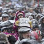 La niña que protestó bajo la nieve en Suecia 