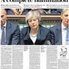 La portada del Daily Telegraph.