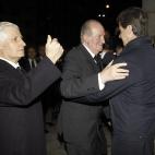 Con el rey Juan Carlos.