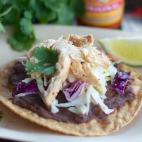 Get the Baja Chicken Tostada recipe by Camille Styles