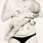 Fotografiada por Ashlee Wells Jackson en el marco de "4th Trimester Bodies Project."