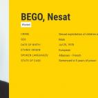 Ficha de Bego Nesat