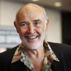 Sir Sean Connery ahead of a screening of his old 1975 classic movie "The Man Who Would be King", part of the Edinburgh International Film Festival, showing at the Theatre in Edinburgh. (Photo by Danny Lawson/PA Images via Getty Images)
