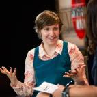 Lena Dunham speaks during the Fortune Most Powerful Women Summit in October 2012.