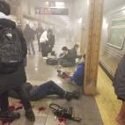 Heridos en el tiroteo producido en el metro de Nueva York