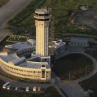 Foto del 27 de junio de 2012 que muestra el aspecto del aeropuerto antes del conflicto.