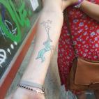 Tatuaje de Diana L&oacute;pez.