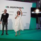 Montserrat Dom&iacute;nguez aprovech&oacute; la fiesta para despedirse de los lectores y seguidores de 'El HuffPost'