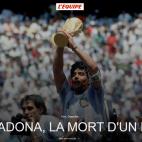 'Maradona, la muerte de un dios', en L'Equipe