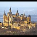 Hohenzollern Castle can be found about 30 miles south of Stuttgart, located in Southern Germany. The castle was home to the Hohenzollern family who became German emperors during the Middle Ages. During a siege in 1423 the castle was completely d...
