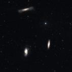 Es un pequeño grupo de galaxias, a 35 millones de años luz en la constelación de Leo. Lo integran M65, M66 y NGC 3628.