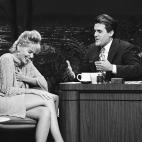 En el programa 'The Tonight Show Starring Johnny Carson' (1990)