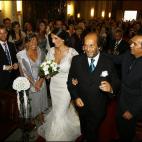 La hija del artista, Casilda de Lucía, se casó con Alejandro Fernández Oliveira en septiembre de 2008. El artista llevó a su hija hasta el altar.